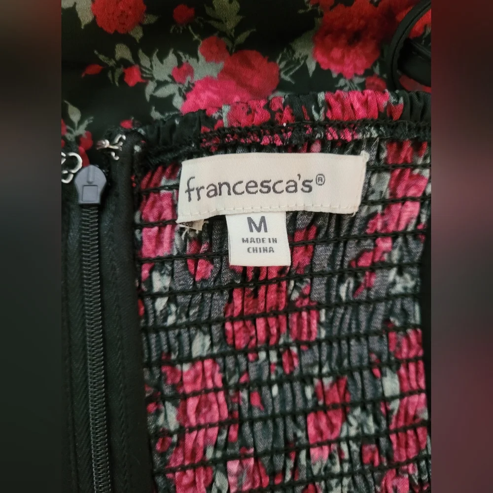 Francesca's Ruffled Midi Sundress - Picture 4 of 4